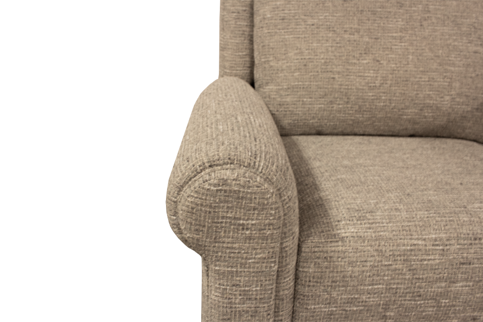 Smith Brothers Upholstered Pushback Recliner