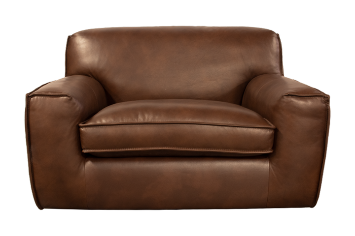 Violino Leather Oversized Chair