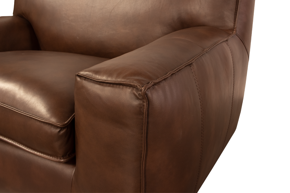 Violino Leather Oversized Chair