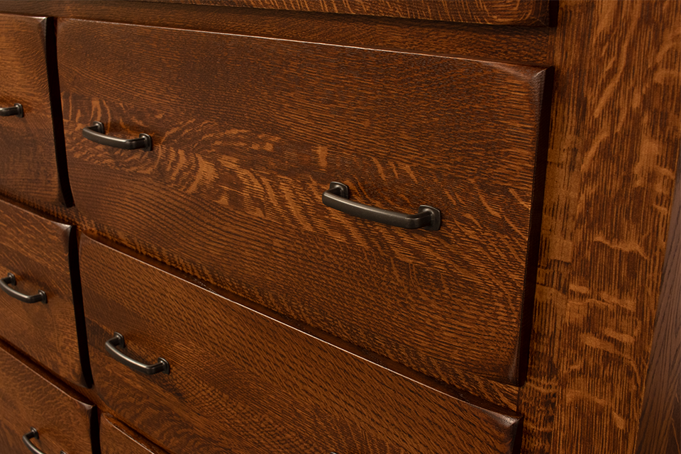 Rustic Quartersawn White Oak Dresser