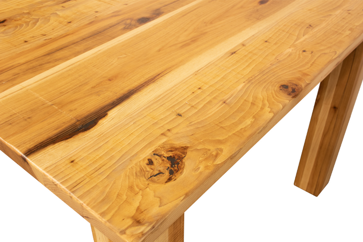 Rustic Hickory Dining Table