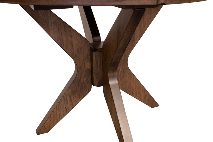 Round Hickory Dining Table