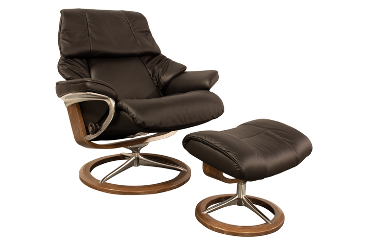 Ekornes Stressless Reno Recliner And Ottoman