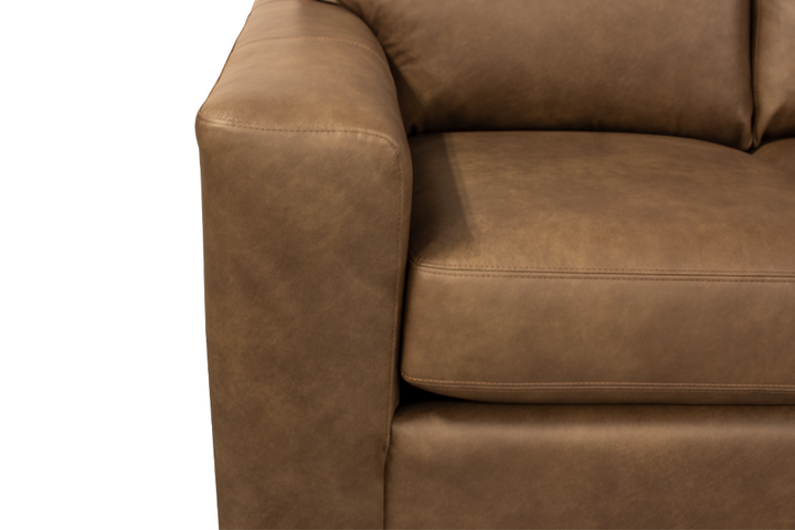 Decor-Rest Leather Loveseat