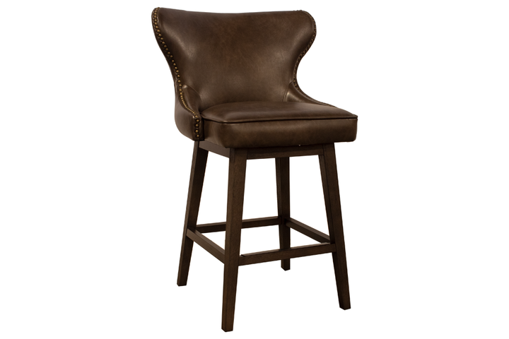 Kuka Upholstered Counter Stool