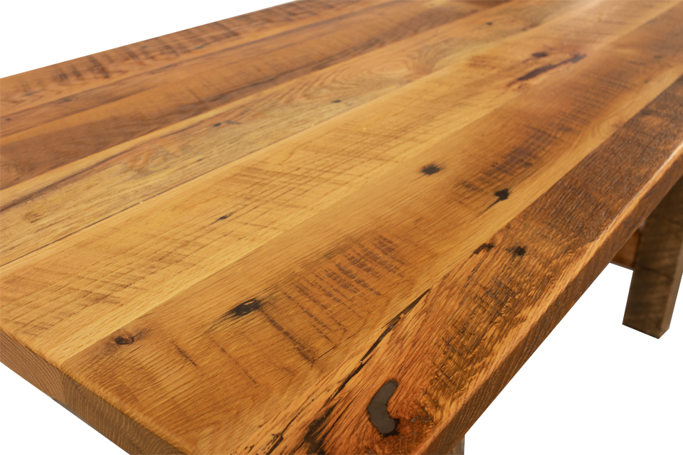 Reclaimed Barnwood Bar Table