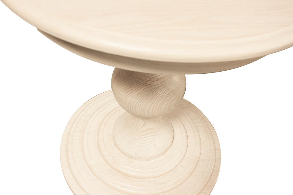 Oak Pedestal Table