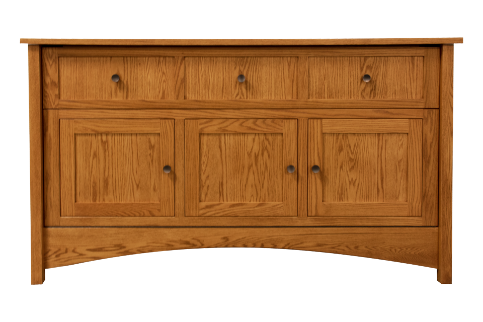 Oak Hideabed Credenza