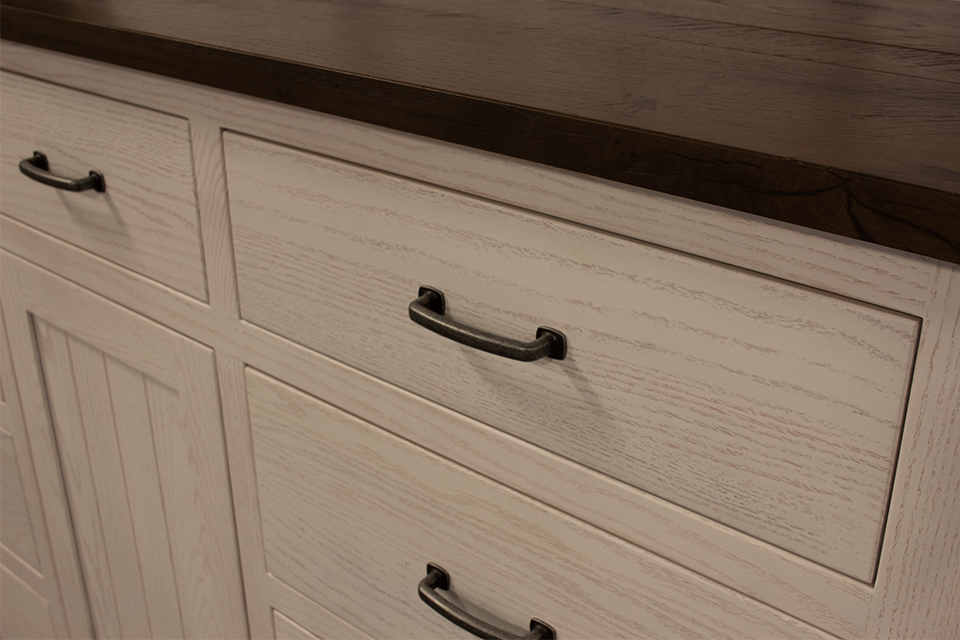 Rustic Quartersawn White Oak Dresser