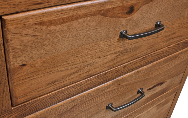 Rustic Hickory Dresser