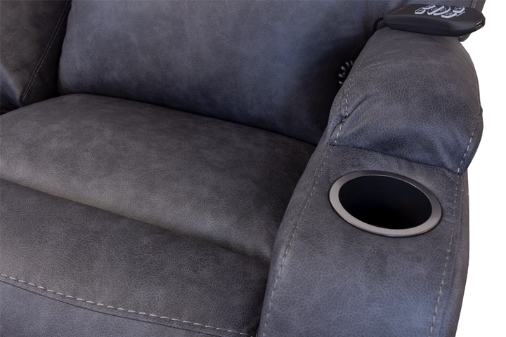 Homestretch Upholstered Reclining Loveseat