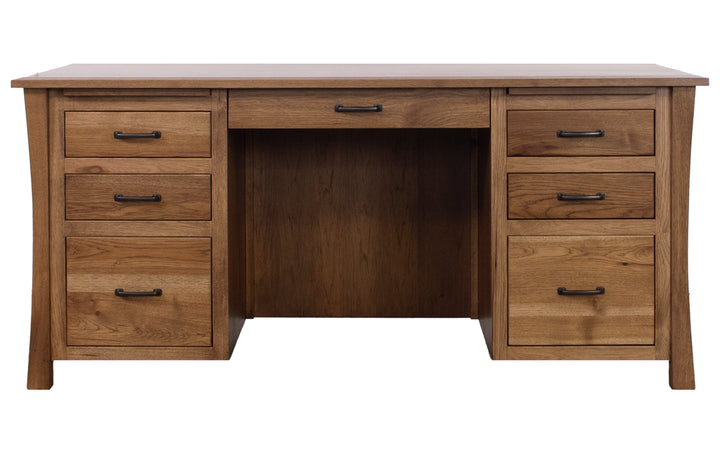 Rustic Hickory Desk