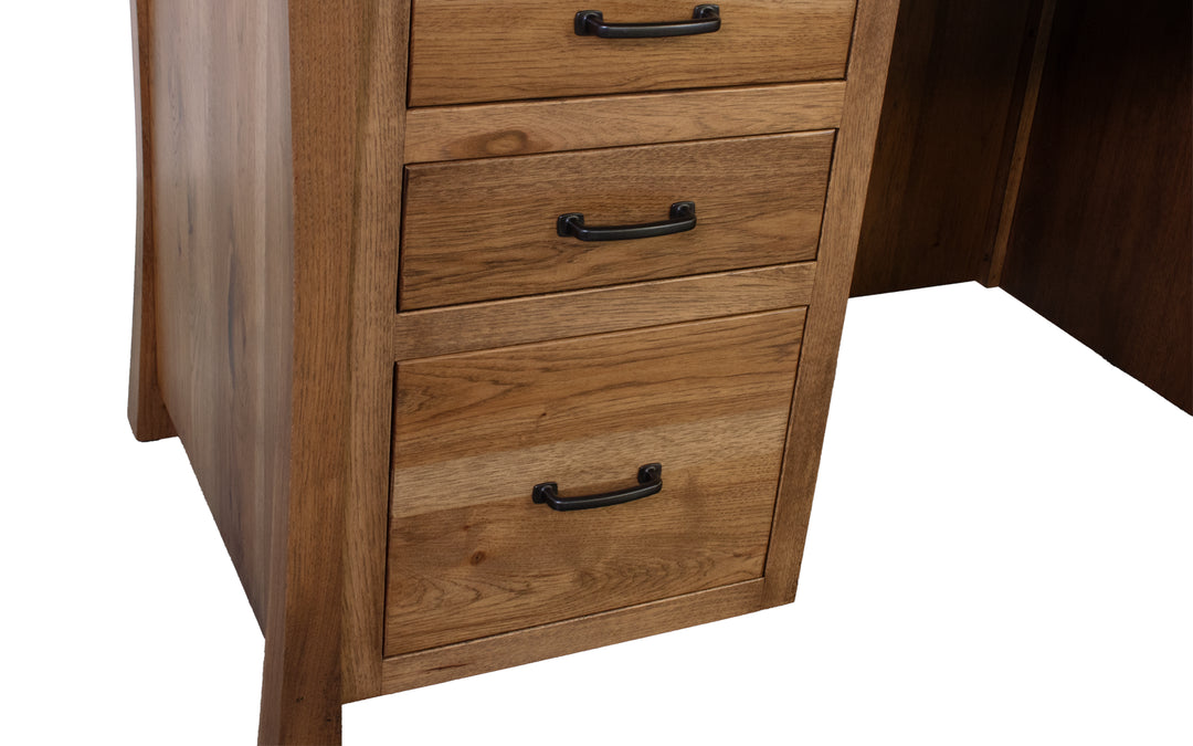 Rustic Hickory Desk