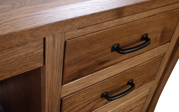 Rustic Hickory Desk