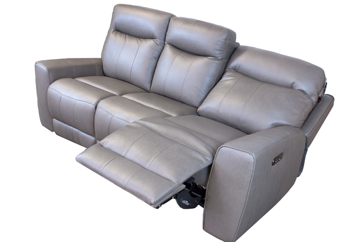 Violino Power Reclining Leather Sofa