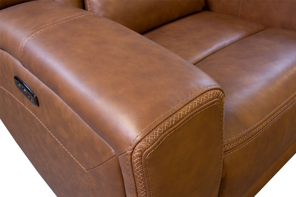 Kuka Leather Power Recliner