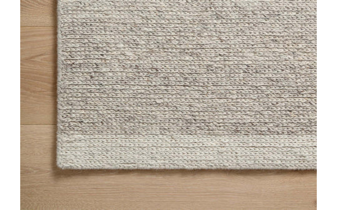Loloi & Magnolia Home Ashby Collection Silver Ivory 2.6 X 7.6 Runner
