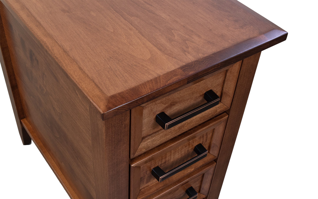 Brown Maple End Table