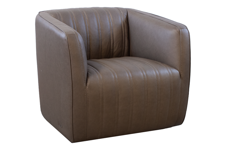 Violino Leather Swivel Chair