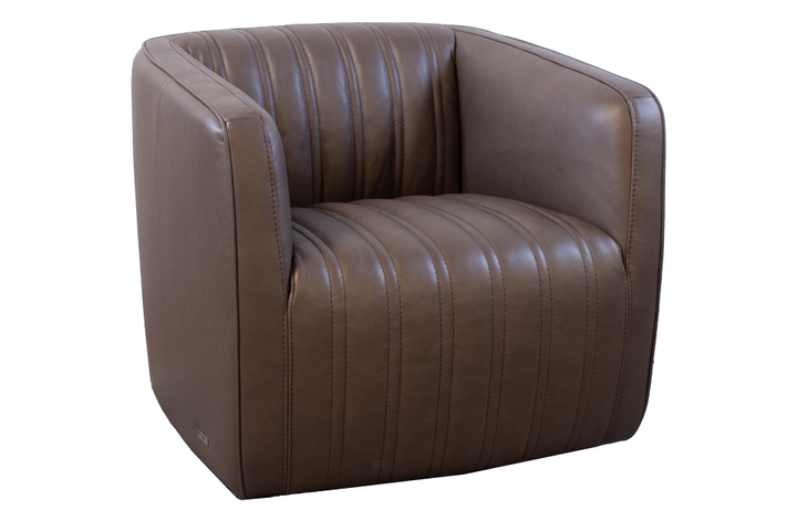 Violino Leather Swivel Chair