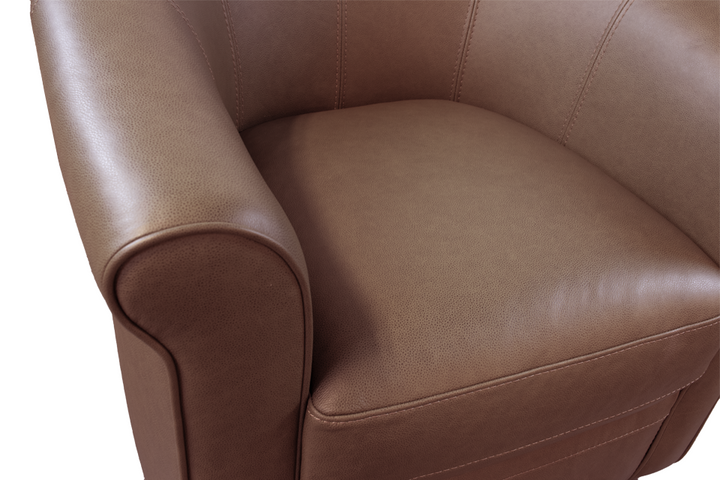 Violino Leather Swivel Chair