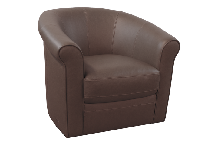 Violino Leather Swivel Chair