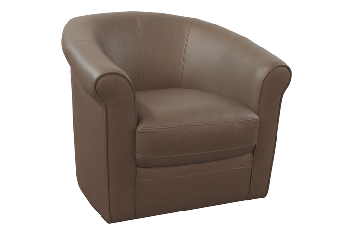 Violino Leather Swivel Chair