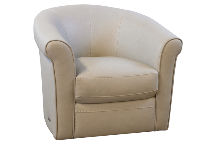 Violino Leather Swivel Chair