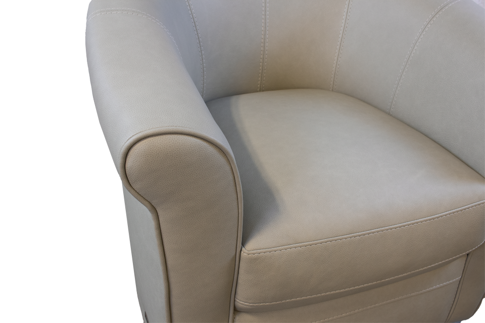 Violino Leather Swivel Chair