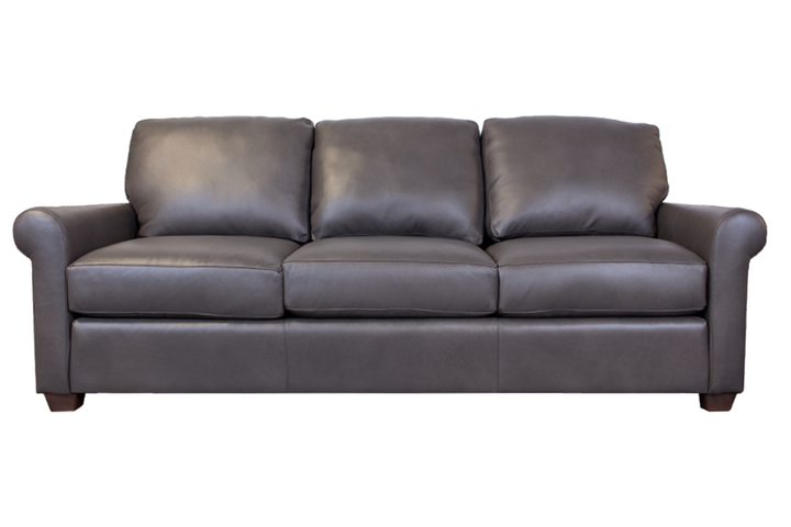 Smith Brothers Leather Sofa