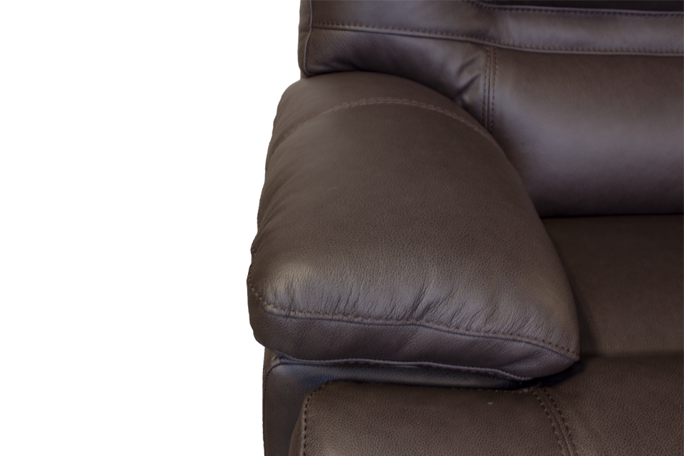 Violino Leather Power Loveseat