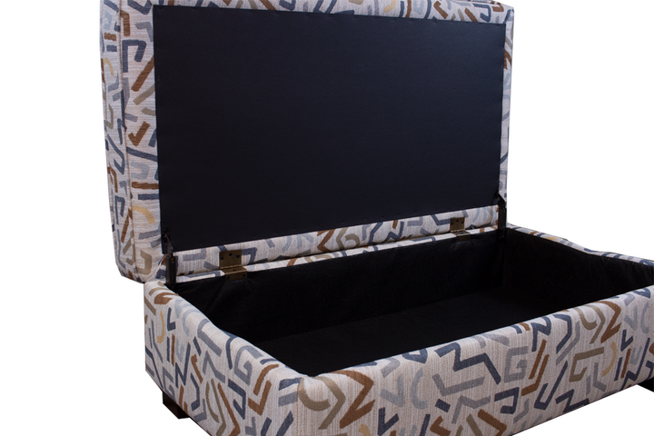 Upholstered Storage Ottoman