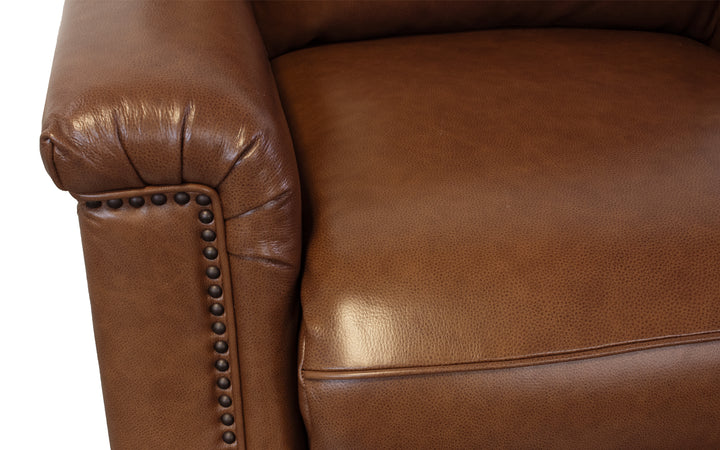 Violino Leather Power Reclining Loveseat