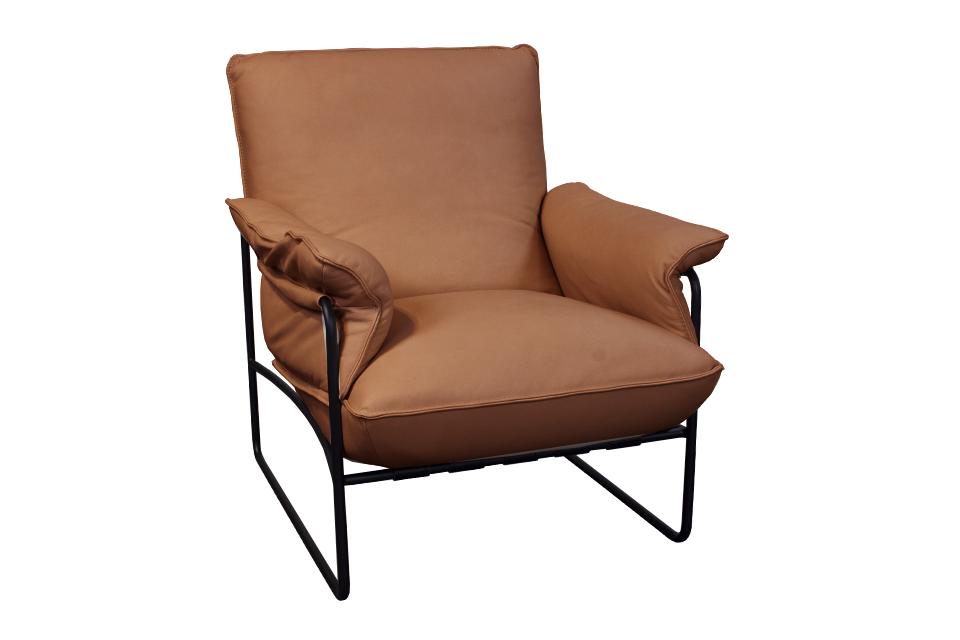 Violino Leather Sling Chair