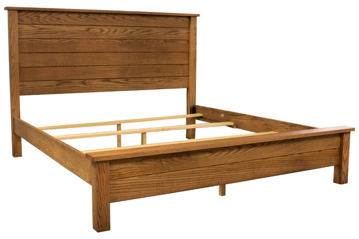 Oak King Bed