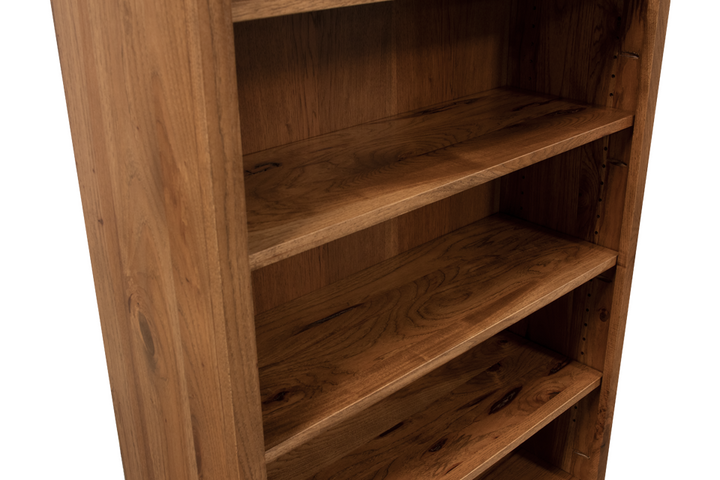 Rustic Hickory Bookcase