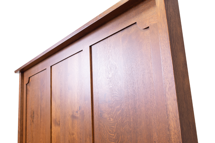 Quartersawn White Oak Queen Bed
