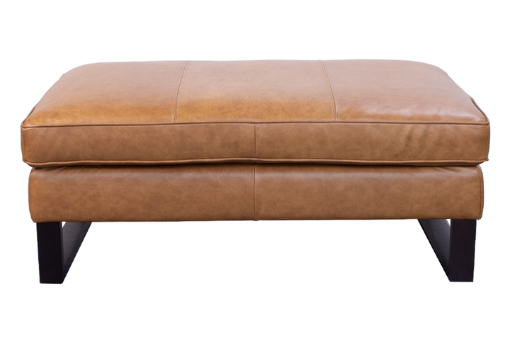 Kuka Leather Ottoman