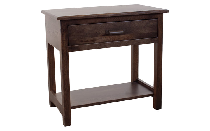 Rustic Hickory Nightstand