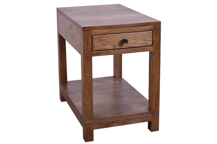 Rustic Hickory End Table