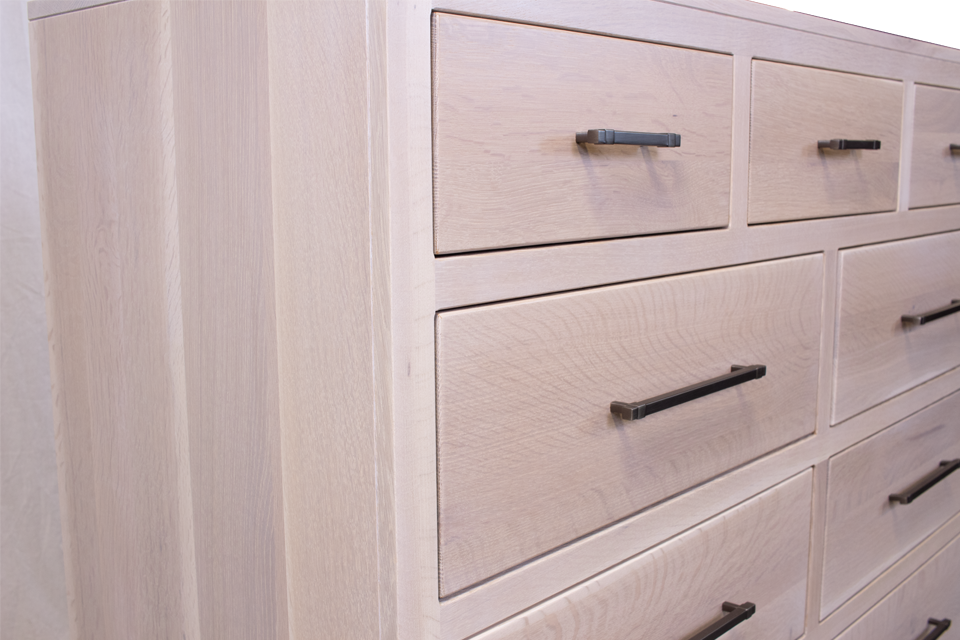 Rustic Quartersawn White Oak Dresser