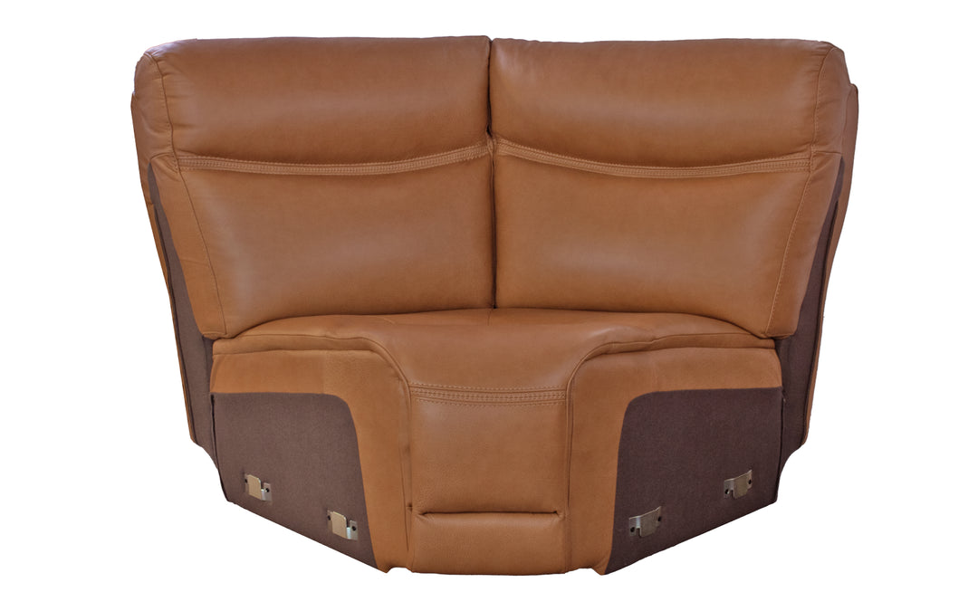 Violino Leather Modular Reclining Sectional