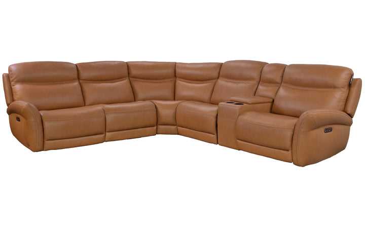 Violino Leather Modular Reclining Sectional