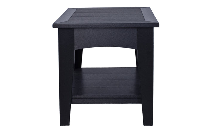 Outdoor End Table - Black