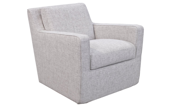 Natuzzi Upholstered Swivel Chair