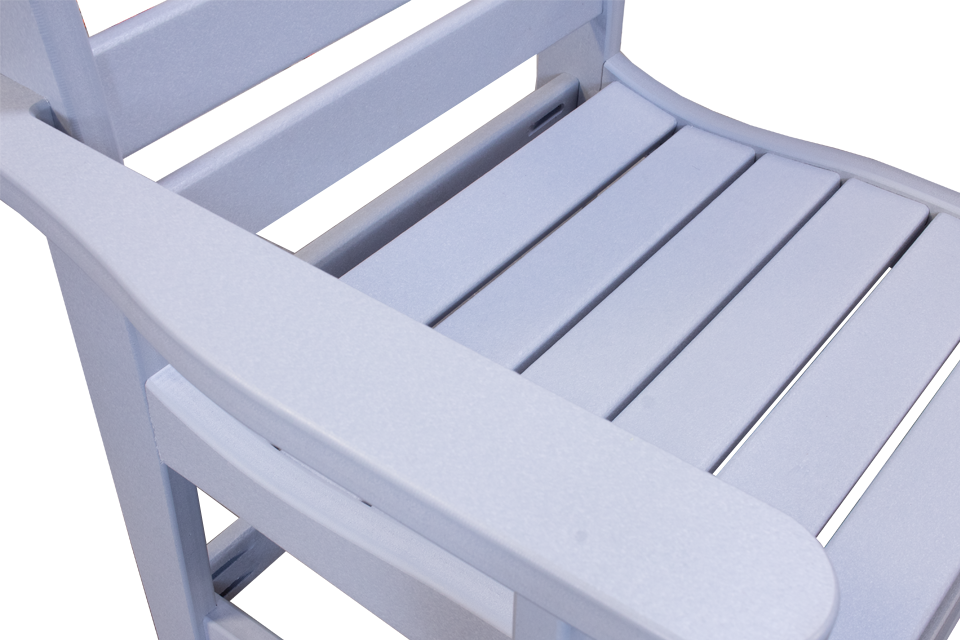 Outdoor Dining Arm Chair - Stone Gray