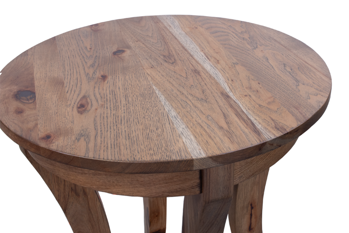 Rustic Hickory End Table
