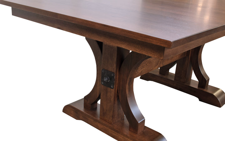 Rustic Hickory Dining Table