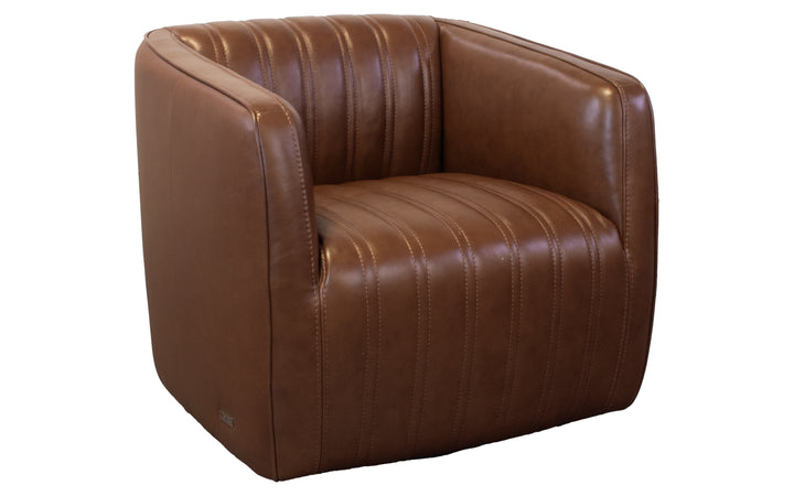 Violino Leather Swivel Chair