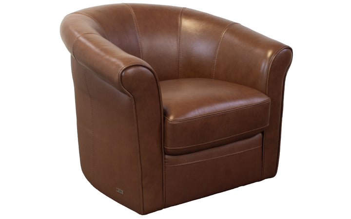 Violino Leather Swivel Chair